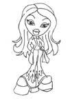 Coloriage Bratz 50