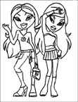 Coloriage Bratz 6