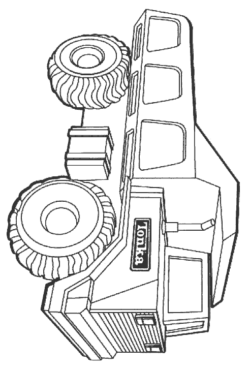 Coloriage 19 Camions
