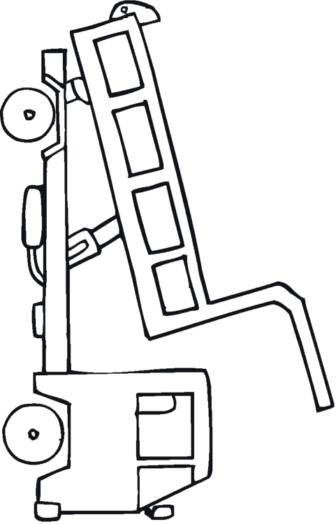 Coloriage 8 Camions
