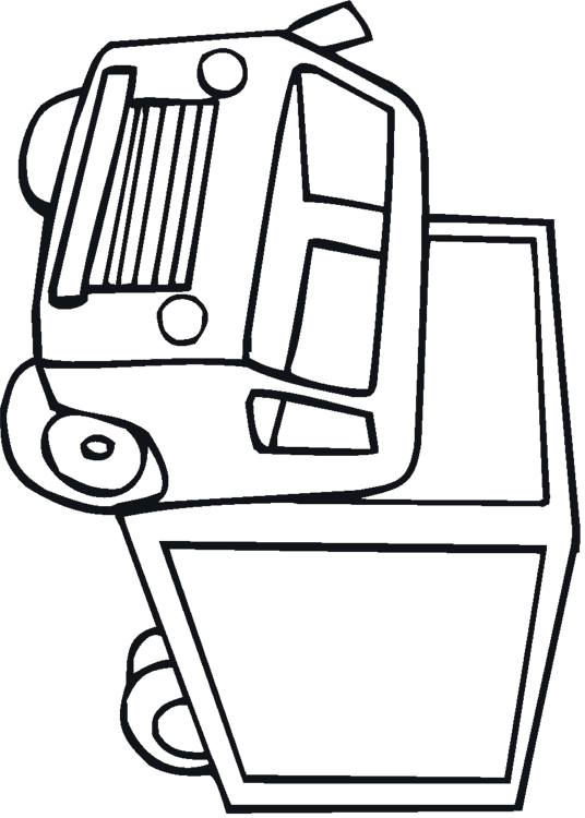 Coloriage 9 Camions