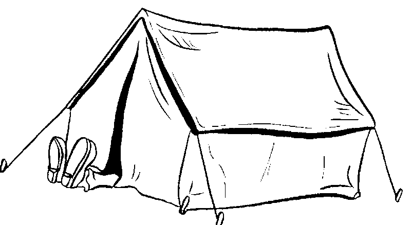 Coloriage 4 Camping