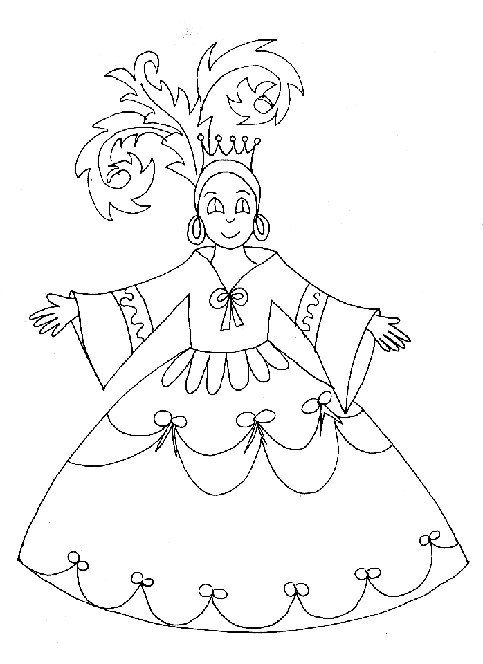 Coloriage 19 Carnaval