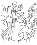 Coloriage Cendrillon 16