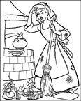 Coloriage Cendrillon 19