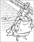 Coloriage Cendrillon 20