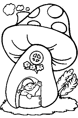 Coloriage 26 Champignons