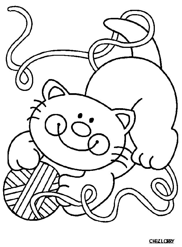Coloriage 155 Chats