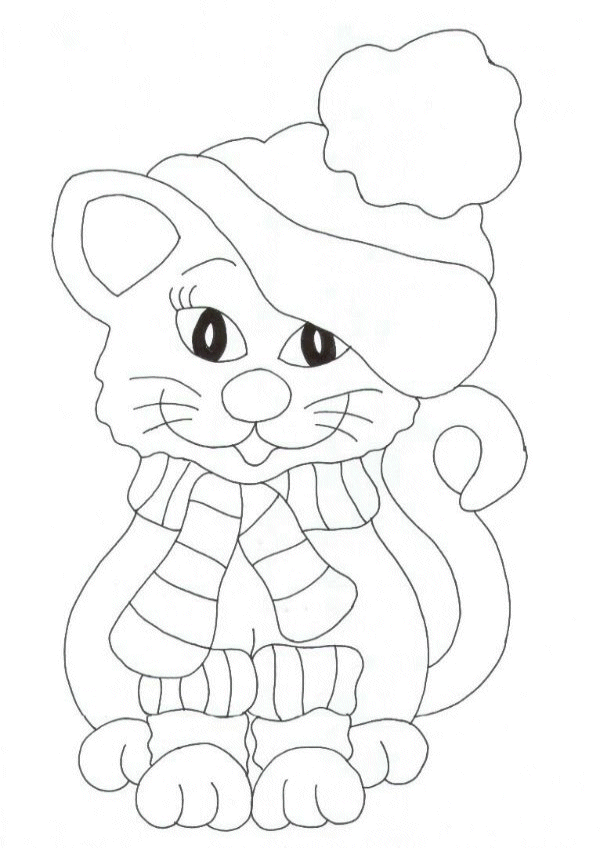 Coloriage Chats 91