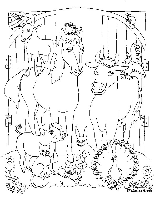 Coloriage 104 Chevaux