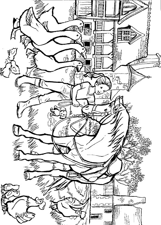 Coloriage 122 Chevaux