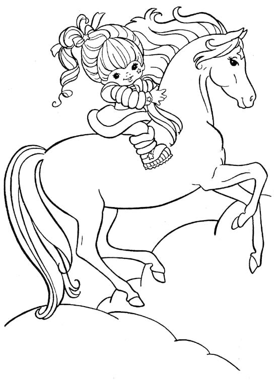 Coloriage 135 Chevaux