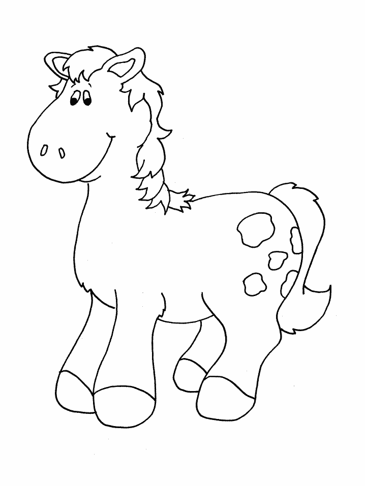 Coloriage 140 Chevaux