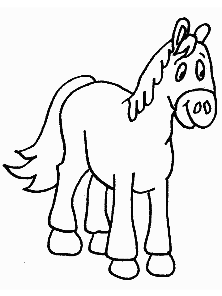 Coloriage 148 Chevaux