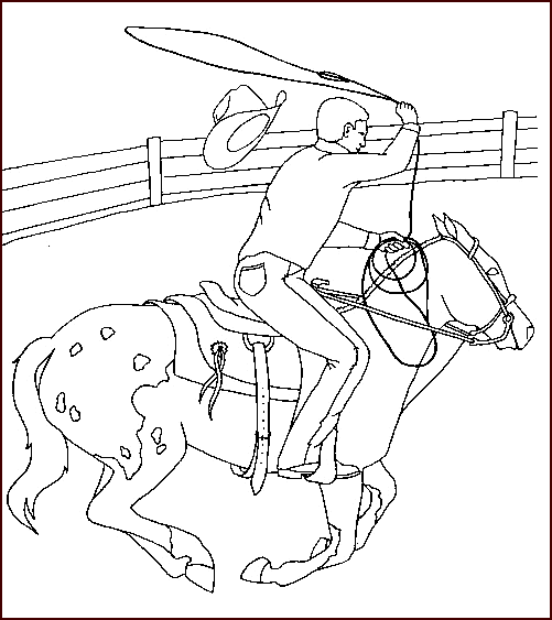 Coloriage 24 Chevaux