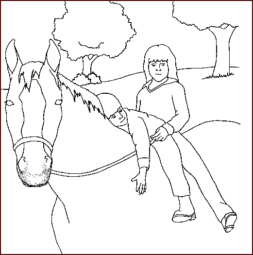 Coloriage 36 Chevaux