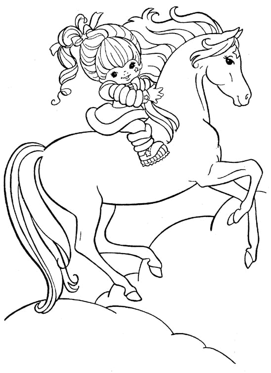 Coloriage 73 Chevaux