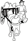 Coloriage Chevaux 46