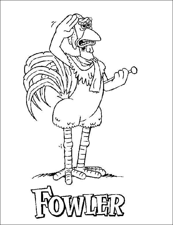 Coloriage 1 Chickenrun