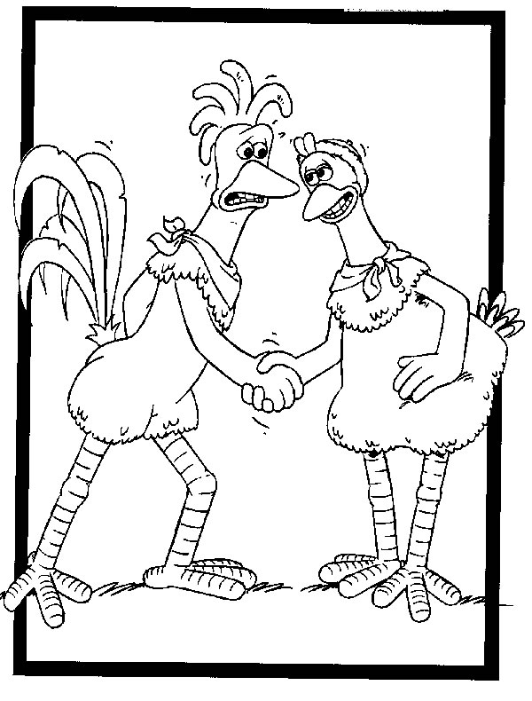 Coloriage 11 Chickenrun