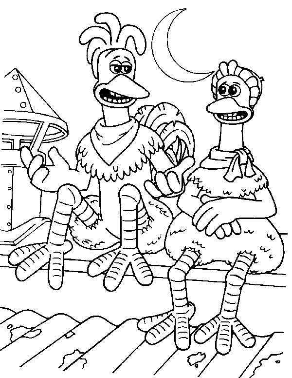 Coloriage 19 Chickenrun