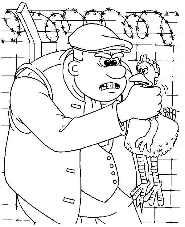 Coloriage 24 Chickenrun