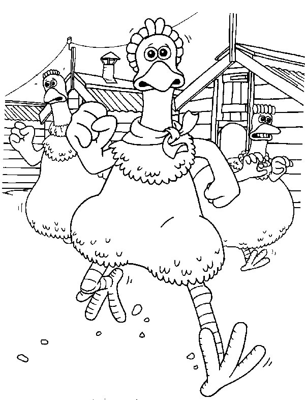 Coloriage 30 Chickenrun