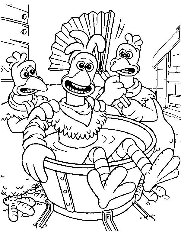 Coloriage 31 Chickenrun