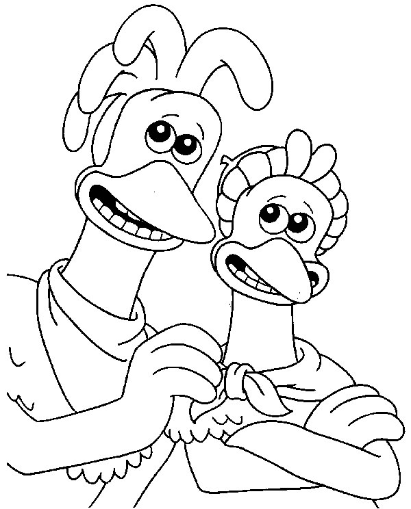 Coloriage 34 Chickenrun