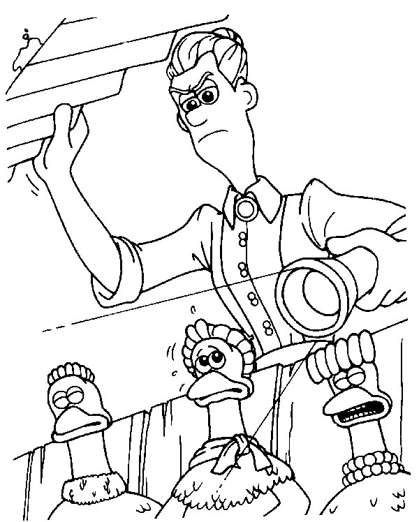 Coloriage 35 Chickenrun