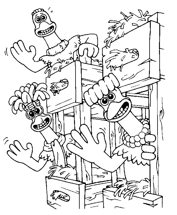 Coloriage 37 Chickenrun