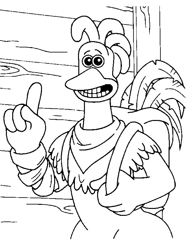 Coloriage 38 Chickenrun