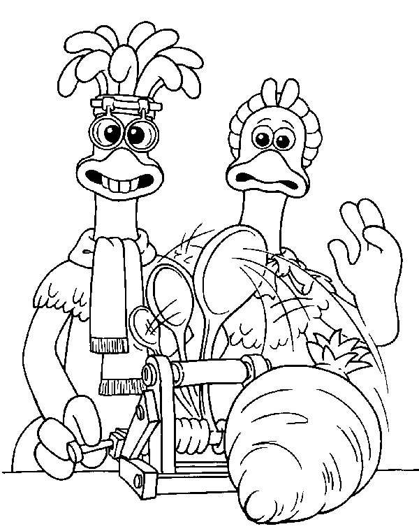 Coloriage 42 Chickenrun