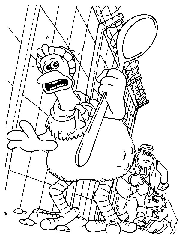 Coloriage 45 Chickenrun