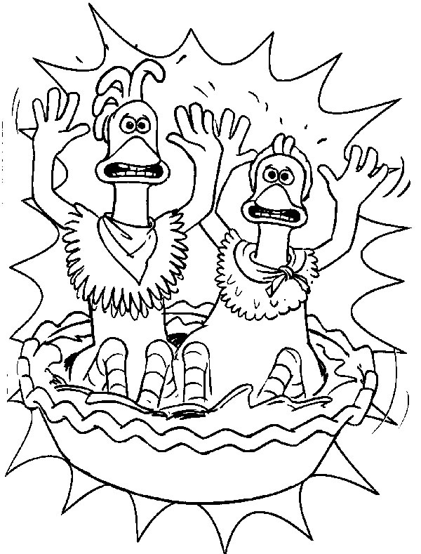 Coloriage 46 Chickenrun