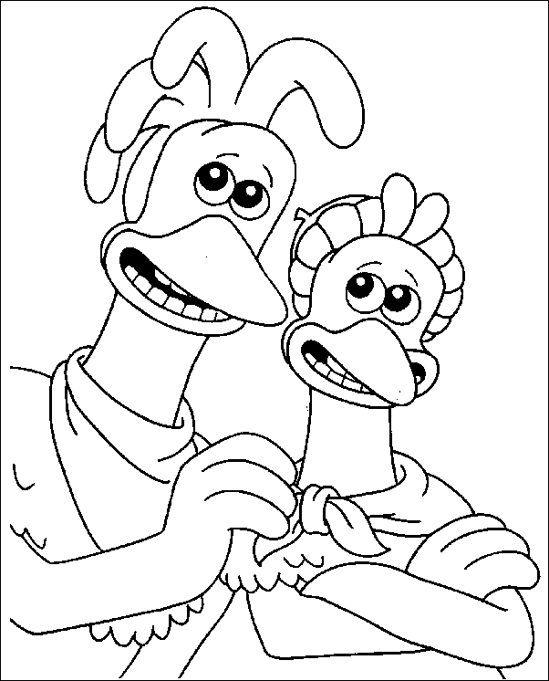 Coloriage 9 Chickenrun