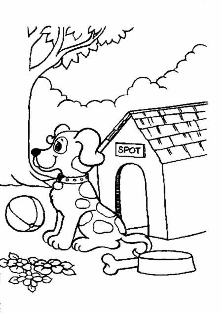 Coloriage 61 Chiens