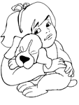 Coloriage Chiens 4