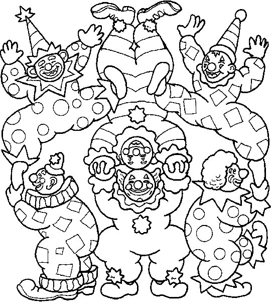 Coloriage 12 Cirque