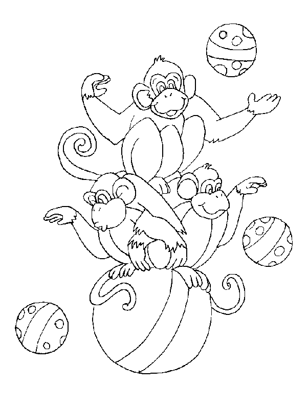 Coloriage 74 Cirque