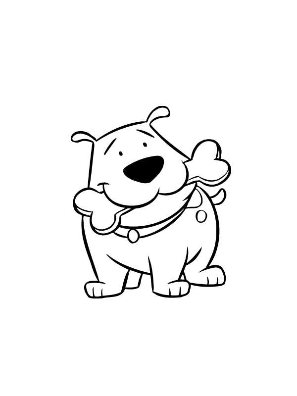 Coloriage 12 Clifford