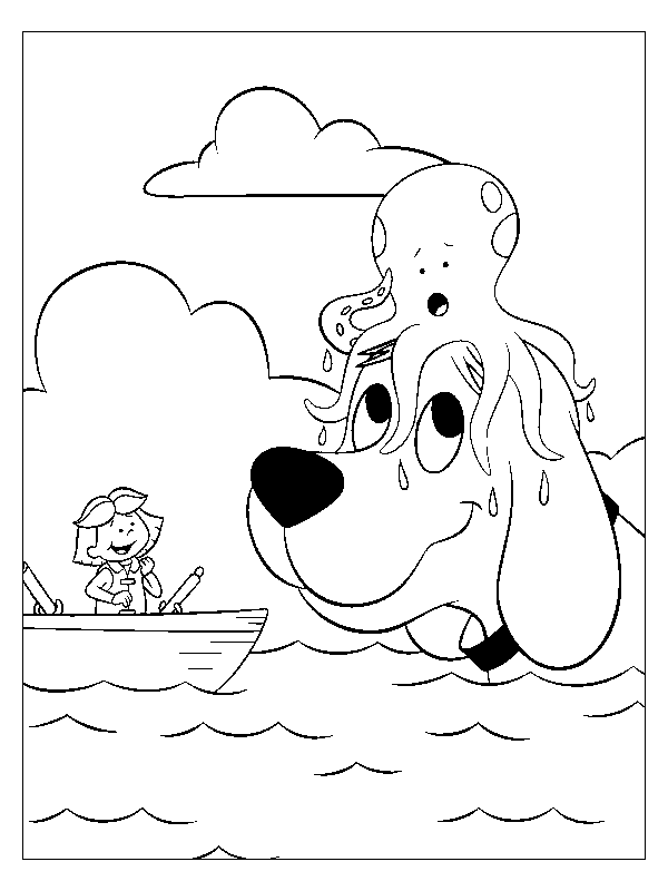 Coloriage 17 Clifford