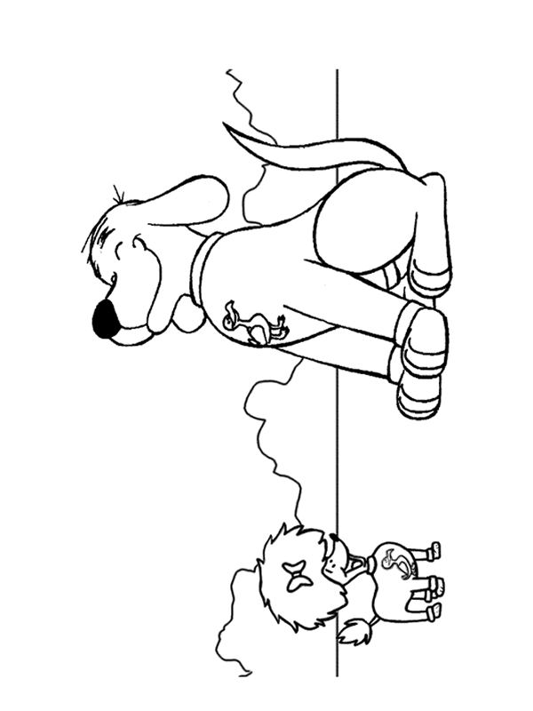 Coloriage 26 Clifford