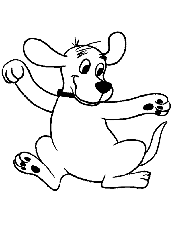 Coloriage 41 Clifford