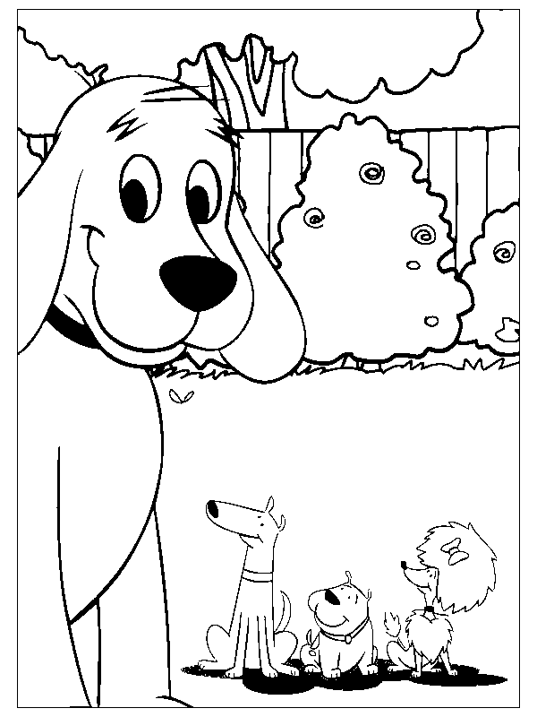 Coloriage 42 Clifford