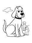 Coloriage Clifford 39