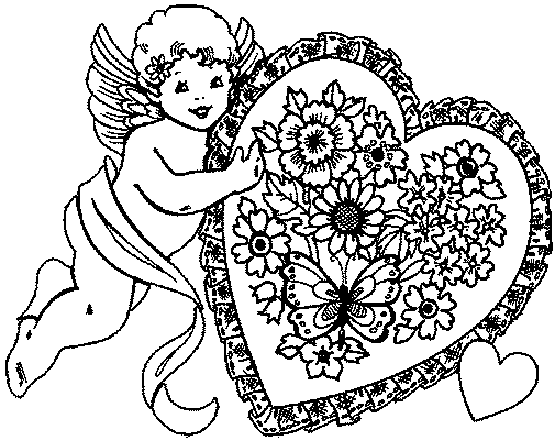 Coloriage 12 Coeurs