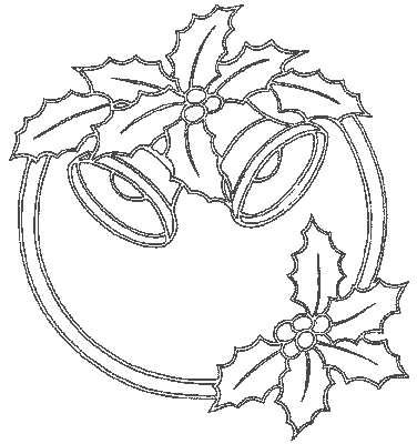 Coloriage 6 Couronnes de noel