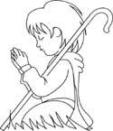 Coloriage Creche de noel 17