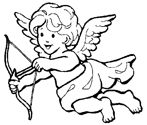 Coloriage 27 Cupidon